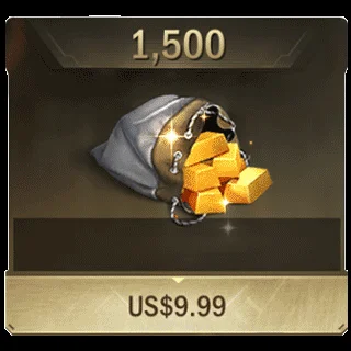 ذهب 1500