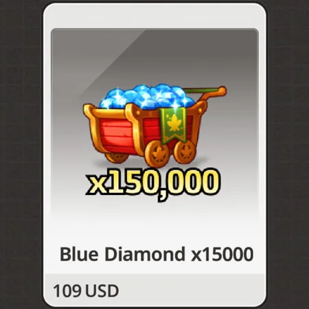 الماس الأزرق 150000